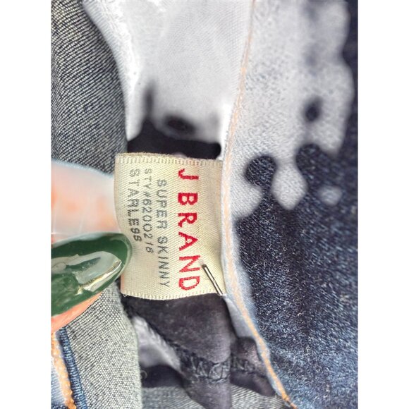 J BRAND Dark Wash Super Skinny Jeans Size 29 - Picture 5 of 8